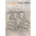100 sms offerts pour les abonns Compte Mobile Orange