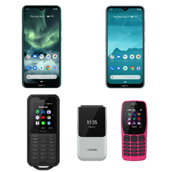 5 nouveaux modles chez Nokia