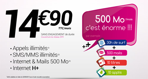 Afone Mobile baisse à 14.90 € par mois son forfait illimité Afone Mobile baisse à 14.90 € par mois son forfait illimité