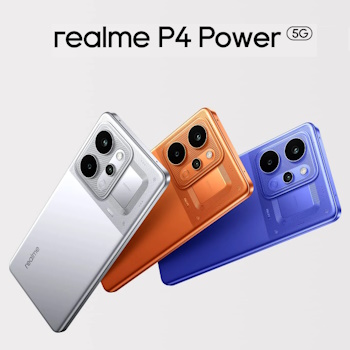 Avec le P4 Power 5G, realme entre dans une nouvelle �re de smartphones avec une batterie record de 10 001 mAh