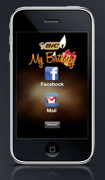 BIC revient avec l’application iPhone « My Birthday by BIC » BIC revient avec l’application iPhone « My Birthday by BIC »