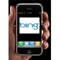 Bing pourrait remplacer Google dans l'iPhone