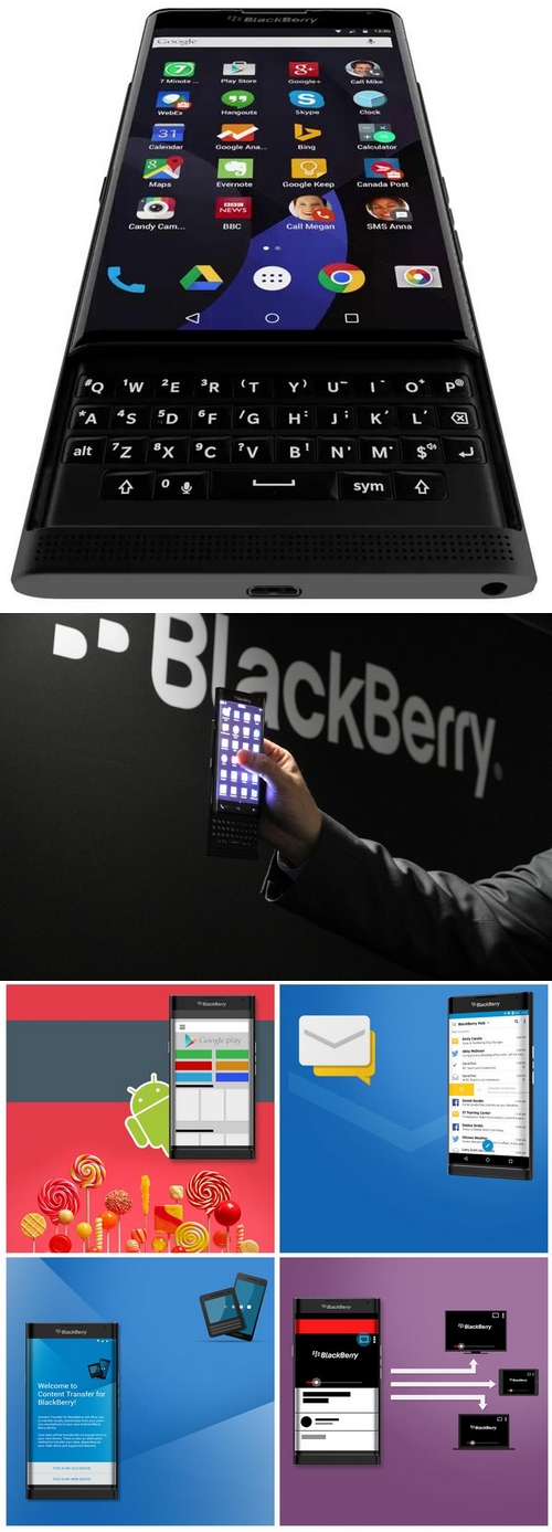BlackBerry Venice : le smartphone sous Android se dévoile en image