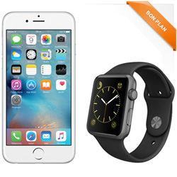 iPhone 6 argent et l'Apple Watch sont disponibles en boutique Orange
