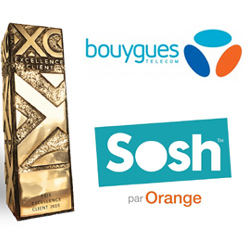 Bouygues Telecom et Sosh reoivent le Prix Excellence Client 2020