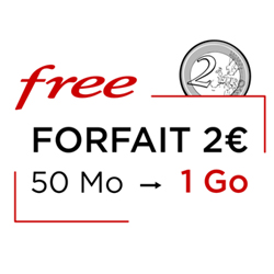 COVID-19 : le forfait 2� chez Free passe � 1Go de data jusqu'a fin avril