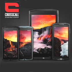 Crosscall se lance dans les tablettes ultra renforces et annonce trois nouveaux smartphones