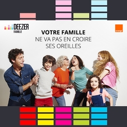 Deezer : une offre familiale qui introduit de nouvelles fonctionnalits