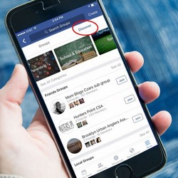 Facebook teste un onglet  Discover  pour ses groupes