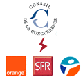 Entente illicite : Orange, SFR et Bouygues Tlcom font appel