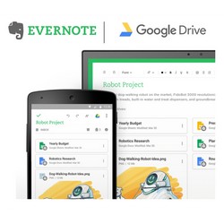 Google Drive est maintenant intgr  Evernote