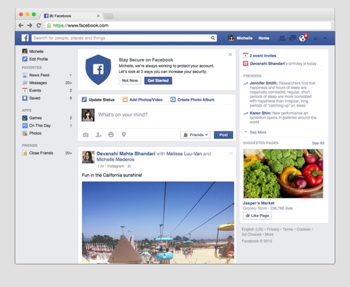 Facebook Security Checkup : un outil pour assurer la sécurité d'un compte