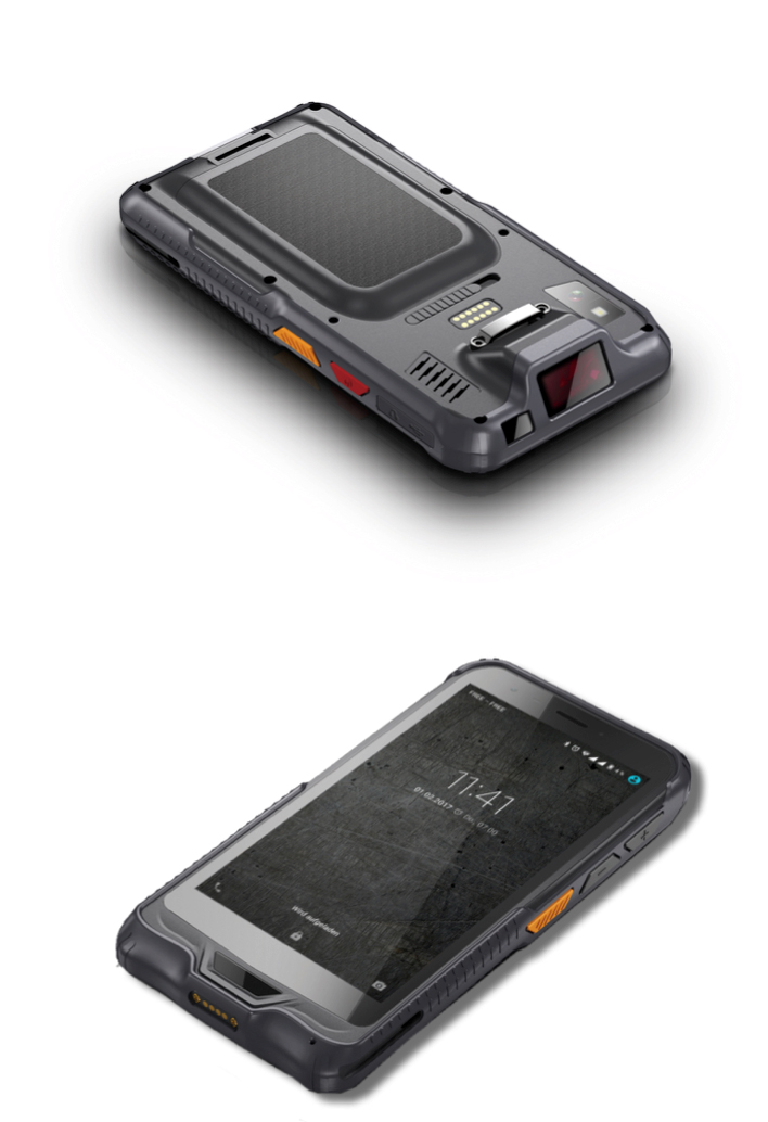 Le Fieldbook F60, un smartphone doté d'un scanner de code-barres professionnel