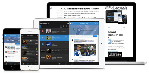 Followatch, un guide TV gratuit sur iPhone
