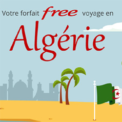 Free inclut désormais 25Go/mois de roaming en Algérie