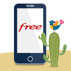 Forfait mobile Free : 25Go/mois d'Internet mobile depuis le Mexique sont inclus