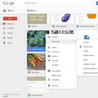 Google Drive donne la possibilit d'ouvrir des fichiers dans les applications