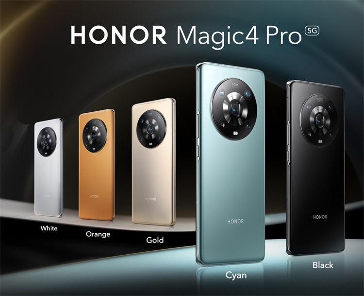 Honor Magic4 : la marque enrichit sa gamme avec deux nouveaux smartphones haut de gamme