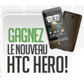 HTC met en place un jeu concours pour gagner un HTC Hero chaque semaine