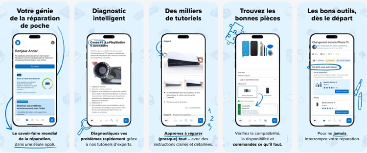 iFixit lance son application mobile sur Android et iOS pour aider à réparer les smartphones plus facilement iFixit lance son application mobile sur Android et iOS pour aider à réparer les smartphones plus facilement
