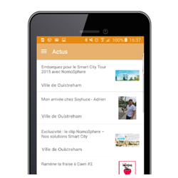 L'application City2Gether permet de communiquer avec son lu