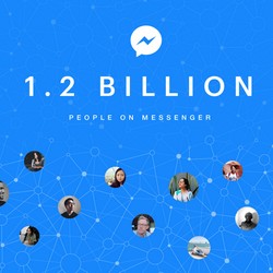 Facebook : son application Messenger a atteint les 1,2 milliards d'utilisateurs