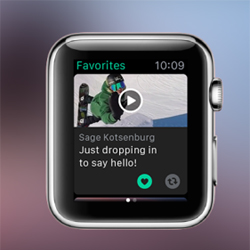 L'application Vine est dsormais compatible avec l'Apple Watch 