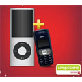 L'iPod nano 8 Go et le Nokia 1209  1 euro chez Simplicime