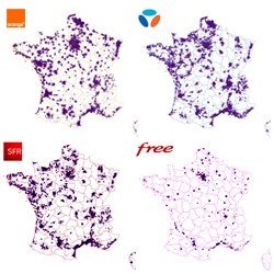 Plus 40 000 antennes 4G en France métropolitaine