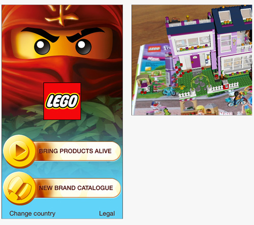 La marque LEGO donne vie aux jouets de son catalogue produits avec sa nouvelle application 3D