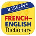 Le dictionnaire français-anglais de Barron's est disponible sur iPhone