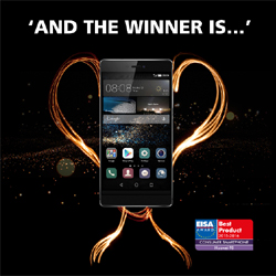 HUAWEI remporte l'EISA Award du smartphone des consommateurs pour la troisime anne conscutive avec le Huawei P8