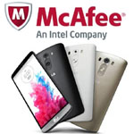 LG choisit McAfee pour scuriser son smartphone LG G3