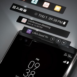 LG V30 : l'écran secondaire aurait potentiellement droit à des fonctions différentes