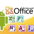 Microsoft tend la suite bureautique Office  Android OS