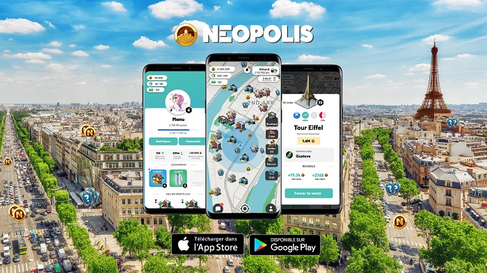 Neopolis, une application de Monopoly grandeur nature dans toute la France 