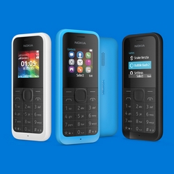 Microsoft : Nokia 105, un feature phone  20 $ avec un mois d'autonomie