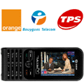 Orange, Bouygues Télécom et TPS lancent leurs premières expérimentations de télévision mobile DVB-H