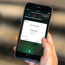 "Dis, Siri" : l'envoi d'argent est  simplifié avec PayPal
