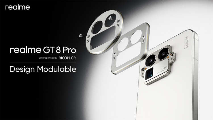 realme GT 8 Pro : le premier smartphone au module photo interchangeable se dévoile realme GT 8 Pro : le premier smartphone au module photo interchangeable se dévoile