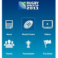 RIM lance une version optimise de l'application Official Rugby World Cup 2011