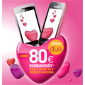 Saint Valentin : 80 � rembours�s pour l'achat de deux mobiles Samsung