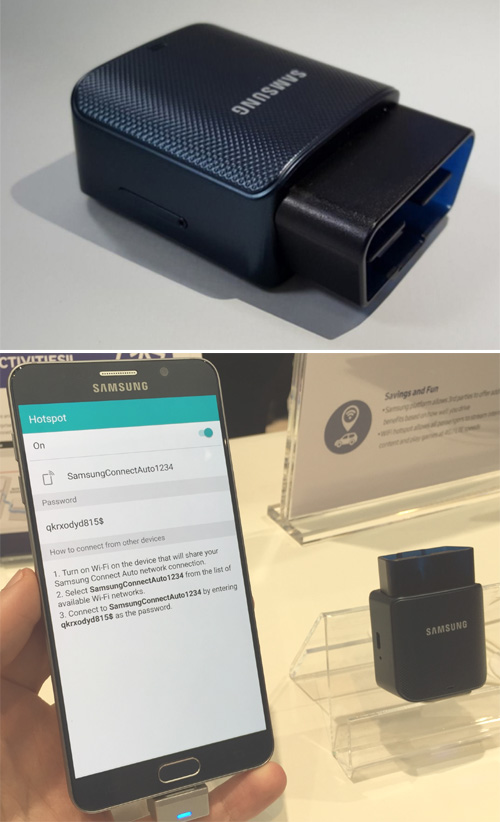 Samsung Connect Auto : le haut débit 4G/Wi-Fi  à bord des voitures