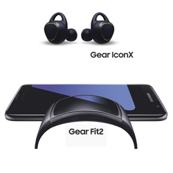 Samsung dvoile le bracelet Gear Fit2 et les couteurs sans fil Gear IconX