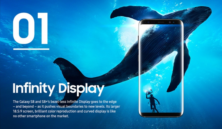 Samsung Galaxy A : un écran Infinite Display annoncé