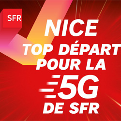 SFR donne le coup d'envoi de la 5G en France  Nice