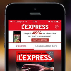 SFR propose 1 an d'abonnement à l'Express via l'Extra LeKiosk