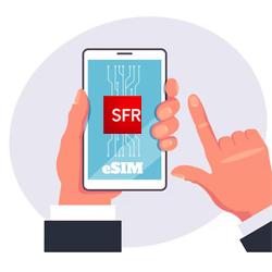 SFR simplifie le transfert d'eSIM avec Android