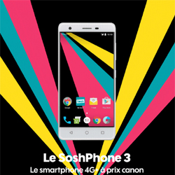 Sosh lance son smartphone 4G+, le SoshPhone 3 