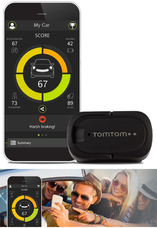 TomTom Curfer analyse votre conduite grâce à votre smartphone